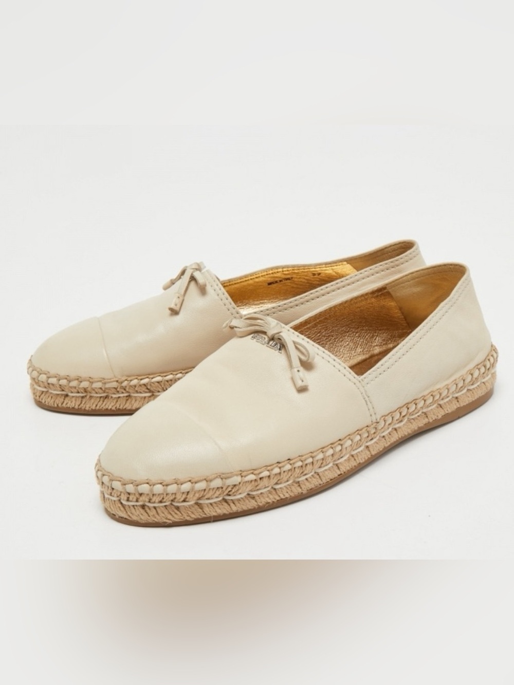 prada flats espadrilles ballerina flats